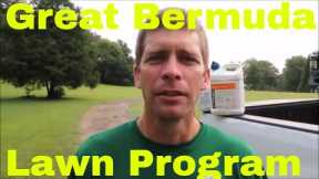 Bermuda Grass Lawn Care Program