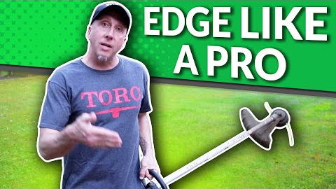 Lawn Edging With A Weed Eater How To Edge Sidewalks And Driveways