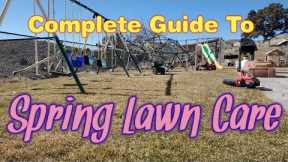 Spring Lawn Care: Fix An Ugly Lawn In One Year - Everything You Need To Know