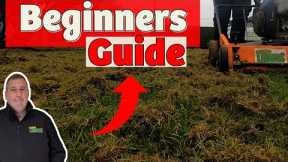 First lawn renovation of the year lawn | Getting the basics right