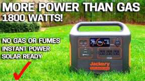 Jackery 1800 WATT Battery & Solar Generator - Jackery Explorer 1500 Review