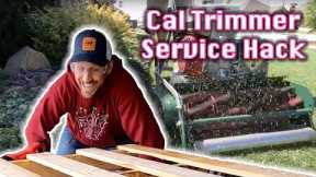 California Trimmer Reel Lawn Mower Service Hack for Reel-to-Bedknife Checks & Other Maintenance