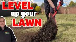 how to level a lawn | level up your lawn today
