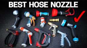 FINDING the BEST HOSE NOZZLE for 2021