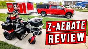 Exmark ZAerate 40 Aerator In Action! (What's Our Thoughts?)