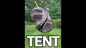 SETUP A TENT IN 10 SECONDS!!!  #Shorts