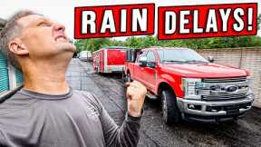 How We Navigate Crazy Rain & Rescheduling Work