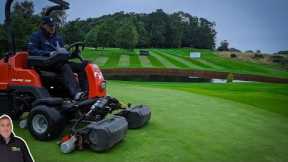 Behind the scenes at tournament golf - Course preparation / PGA Europro NI Masters Clandeboye