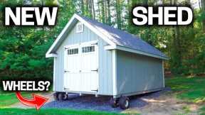 CRAZIEST NEW SHED Delivery - Step by Step for a Perfect Installation