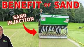 Why do they use sand on golf greens | Can sand be used on a lawn