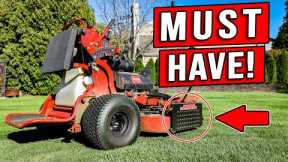 99% Of Lawn Mowers DON'T HAVE ONE (See It In Action & RESULTS!)