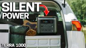 ULTRA QUIET 2400 Watt Solar Generator - Power Station Terra 1000