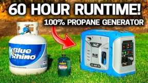 ALP 1000w Propane Inverter Generator - 60 HOURS PER TANK & Parallel Ready