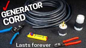 How to Make a GENERATOR CORD that will LAST FOREVER! 30AMP 240V