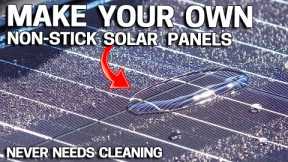 Never Clean SOLAR PANELS again - DIY NON-STICK Ceramic Coating