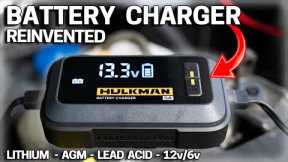 SMART CHARGER - Hulkman Universal Sigma 5 Battery Charger & Maintainer
