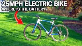 25MPH Electric Bike looks like a REGULAR Bicycle - Vanpowers City Vanture