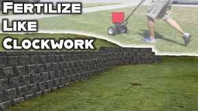 Fertilize your lawn on time...every time. You'll never mess up with this fertilization schedule.
