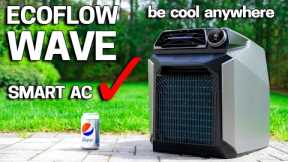 COLDEST PORTABLE AC Works Anywhere - ECOFLOW WAVE REVIEW & TEST!