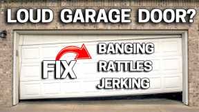 EASY FIX for LOUD GARAGE DOORS & RESTORE SMOOTH OPERATION