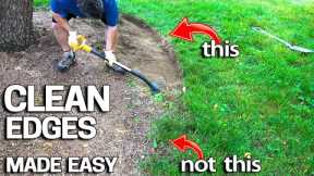 How to Have CLEAN EDGES in your LAWN - START to FINISH Secret Revealed