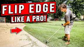 #1 EASIEST Way To Edge A Sidewalk (How The Pros Do It)
