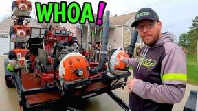 LAWN CARE TRAILER SETUP 2022 | THIS IS OUR BEST SETUP EVER!