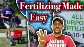 Spring Lawn Fertilizing // Basic Lawn Fertilizer Tips for Green Lawn // How To Fertilize Your Lawn
