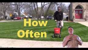 How Often Should I Fertilize The Lawn - Quick Tips