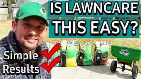 Fertilizing Your Lawn has Never Been this EASY!- Scotts 4 step program and Grub Control