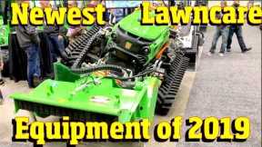 The Newest tools, Mowers & Equipment for Lawn care in 2019