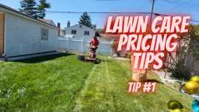 Lawn Care Pricing🤑[Overgrown lawn] Tips.#1 #lawncare #oddlysatisfying #pricingstrategy #getmoney