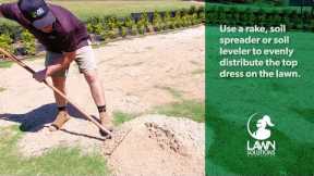 How to do a Spring Lawn Renovation | E4 - Fertilising & Top dressing