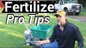 Lawn Fertilizer like a Pro - Seriously- Real Pro-Tips for DIY lawn care business