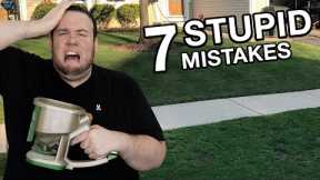 DON’T make these 7 STUPID Mistakes when OVERSEEDING your LAWN