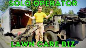 Making $500 PER DAY as a Lawn Care Solo Operator!!