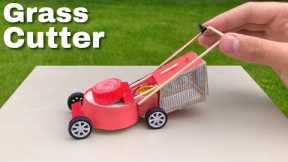 How to Make a Lawn Mower - DIY Realistic Miniature Grass Cutter