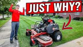 BIGGEST NOOB MISTAKE With A Zero Turn Mower (Clippings!!)