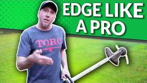 Lawn Edging with a Weed Eater: How To Edge Sidewalks and Driveways