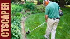 EDGING GARDENS with  WEEDWACKER | STRING TRIMMER