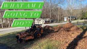 Getting Rid Of Leaves Without a Loader, Tree Line, or City Pickup
