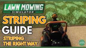 Lawn Mowing Simulator | Striping Guide