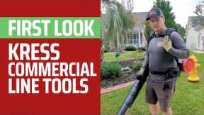 FIRST LOOK - Kress Commercial Gardening Tools | UNLIMITED POWER | Electric Lawn Service