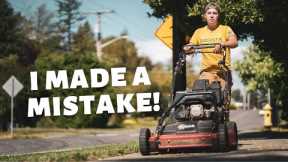 The 9 Mistakes I Made When Starting My Lawn Care Business! (SO YOU DON'T HAVE TOO)