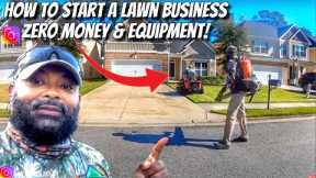 How To Start a Lawn Care Business in 2022 with No Money and Equipment
