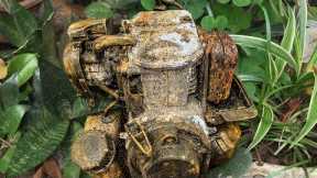 Restoration Old Honda Gx35 Engine Lawn Mower | Restoring Grass Cutting machine