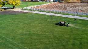 Spreading Fall Fertilizer & Soil Amendments On the Lawn! 🌿🌾💚 // Garden Answer