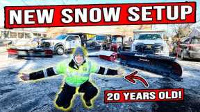 4 SNOW PLOW SETUPS THAT ARE AMZING! [LOADER, COMPACT TRACTOR, POLY EDGE PLOWS]