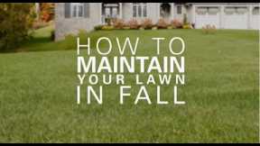 Scotts® Fall Lawn Maintenance Checklist