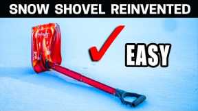 Shoveling Snow is EASY with this Shovel